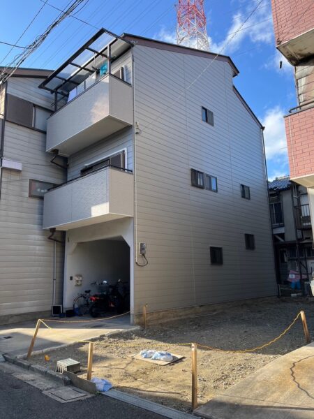 大阪府四條畷市O様邸外壁リフォーム工事